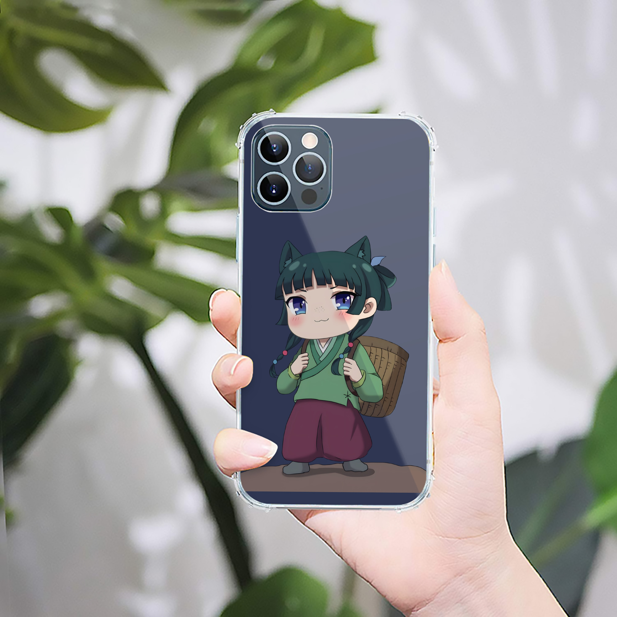 （画像用） 薬屋のひとりごと The Apothecary Diaries 【iPhone 12シリーズ対応】透明スマホケース（クリアソフトケース）